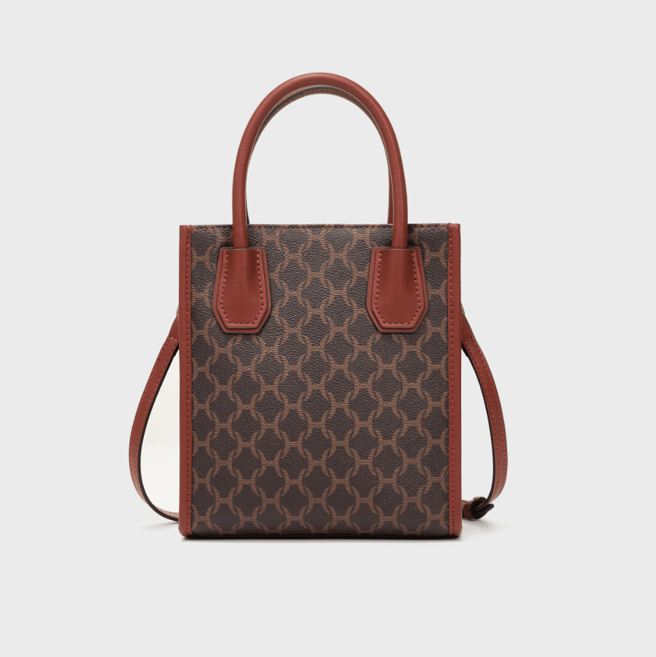 Hotend Logo and Leather Crossbody Bag